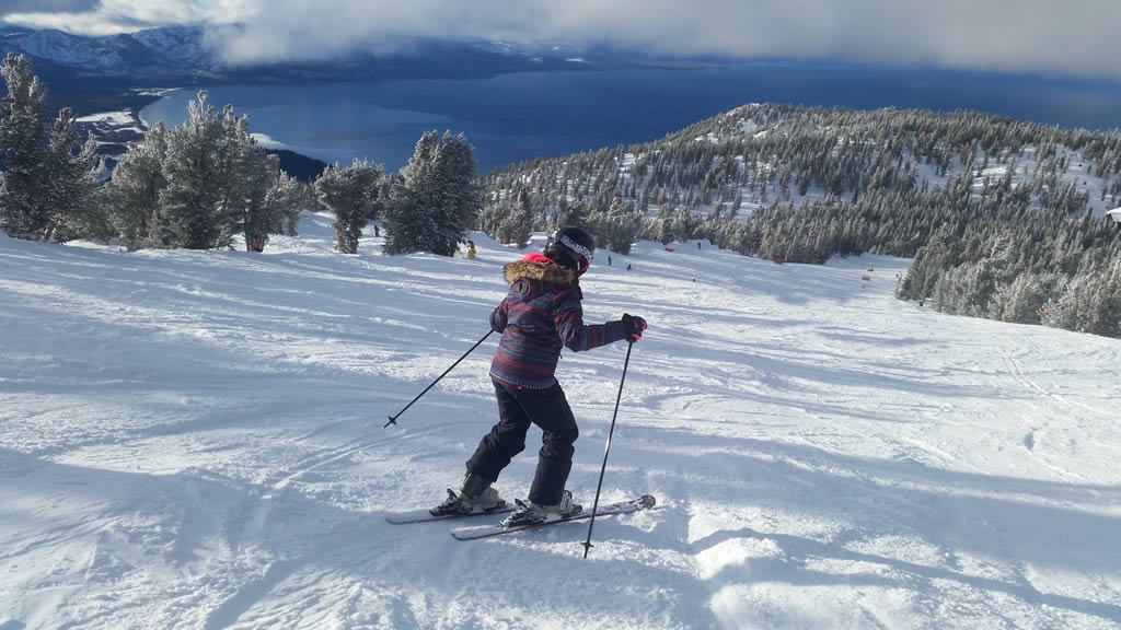 Ski Lesson Heavenly Lake Tahoe